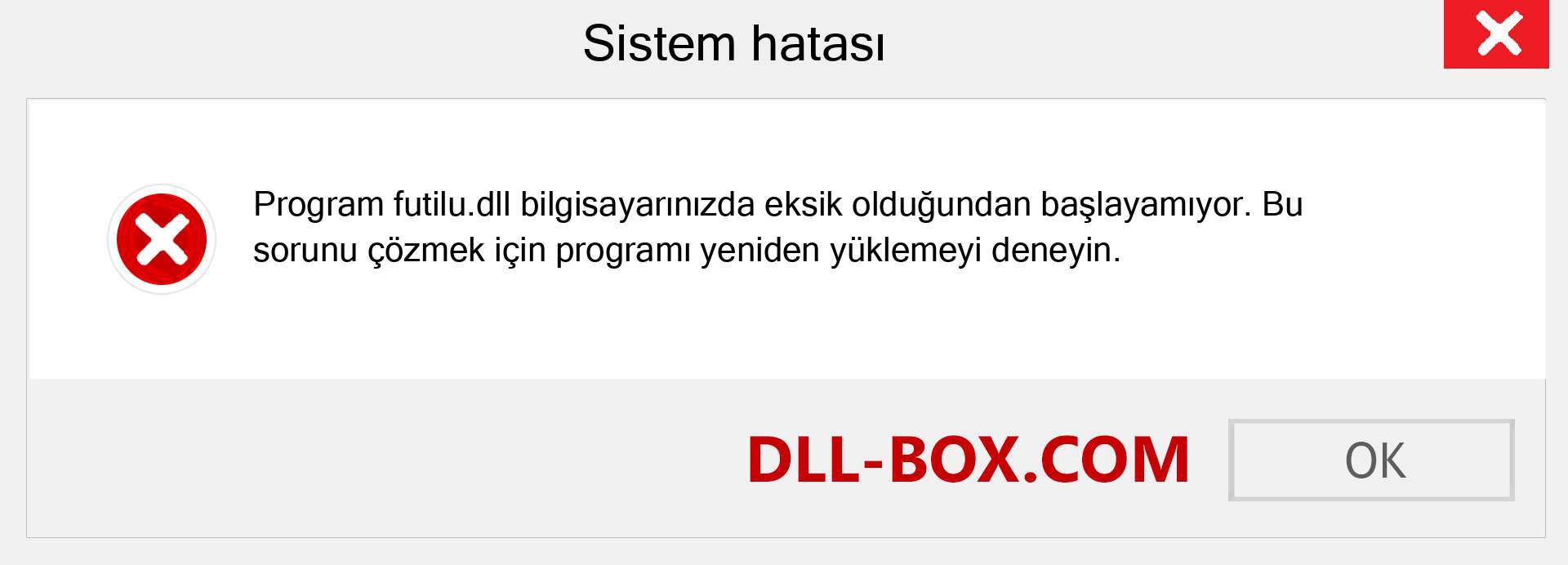 futilu.dll dosyası eksik mi? Windows 7, 8, 10 için İndirin - Windows'ta futilu dll Eksik Hatasını Düzeltin, fotoğraflar, resimler